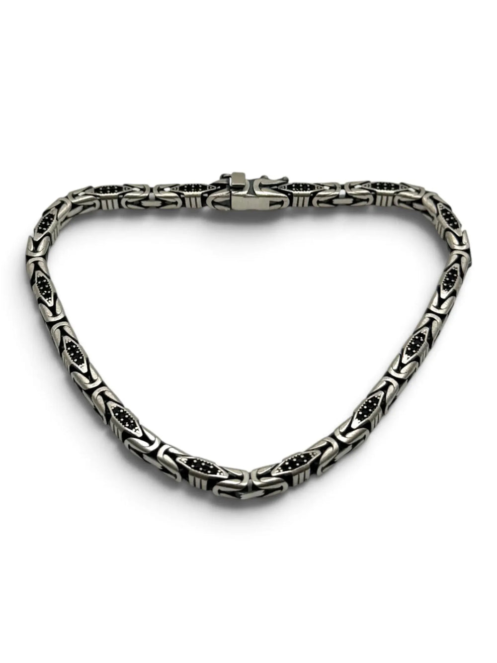 DAWN CENTURION Königsketten-Armband mit Zirkonia 925 Sterlingsilber – Ansicht 1