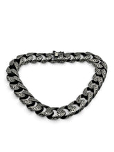 DAWN REAPER Panzerketten-Armband 925 Sterlingsilber Herrenschmuck – Ansicht 1