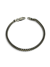 DAWN RATTLER Franco-Armband 925 Sterlingsilber Herrenschmuck – Ansicht 1