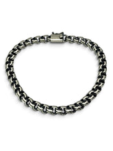 DAWN WILDFIRE Panzerketten-Armband 925 Sterlingsilber Herrenschmuck – Ansicht 1