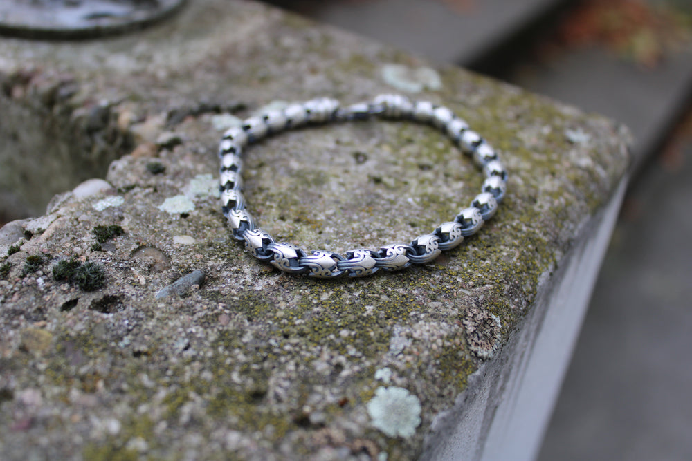 DAWN RENEGADE Perlenarmband 925 Sterlingsilber Herrenschmuck – Ansicht 5