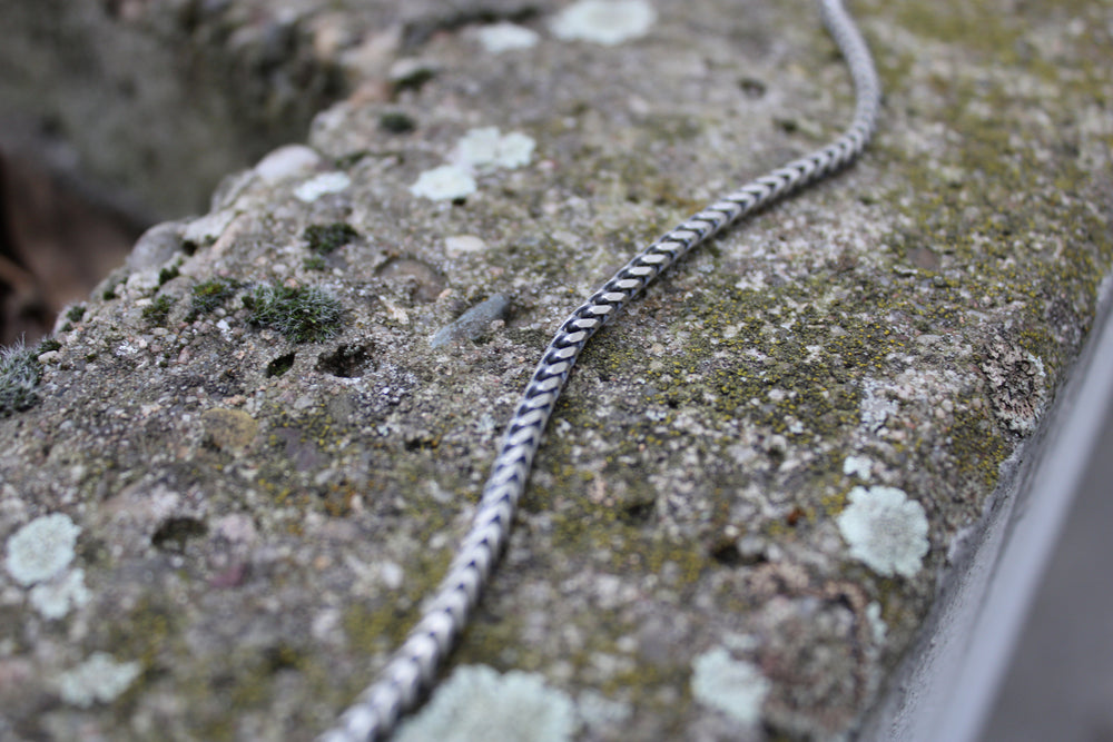 DAWN RATTLER Franco-Armband 925 Sterlingsilber Herrenschmuck – Ansicht 8