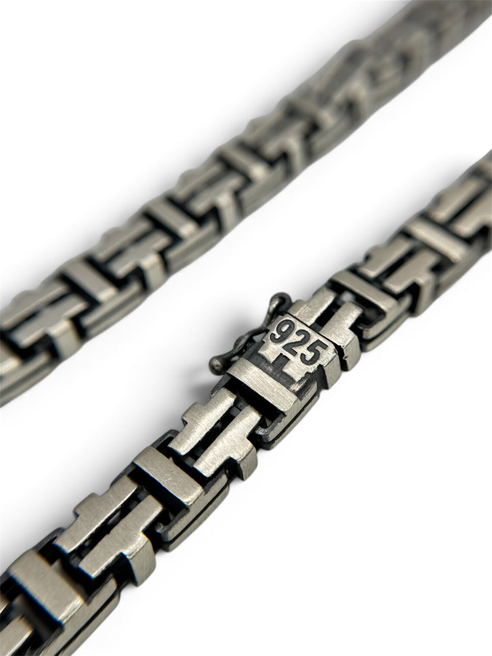 DAWN SLEDGE Boxkette 925 Sterlingsilber Herrenschmuck – Ansicht 4