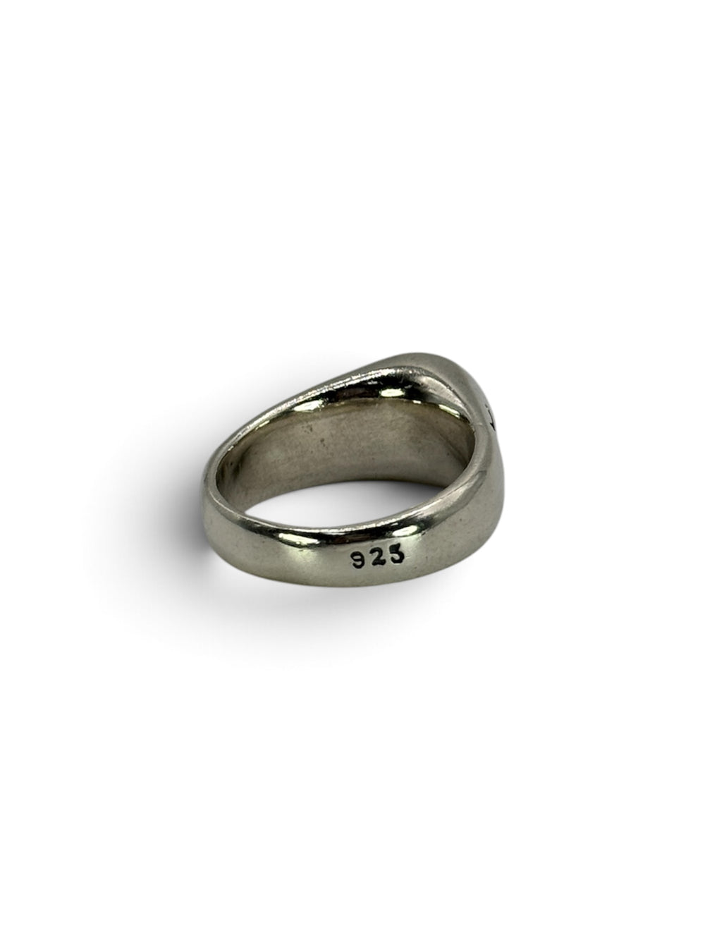 CREST Ring aus 925 Sterlingsilber, Innenseite mit eingestempelter 925
