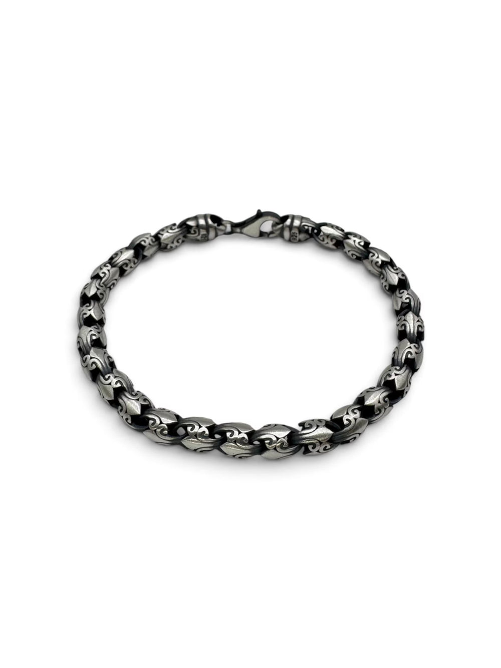 DAWN RENEGADE Perlenarmband 925 Sterlingsilber Herrenschmuck – Ansicht 1