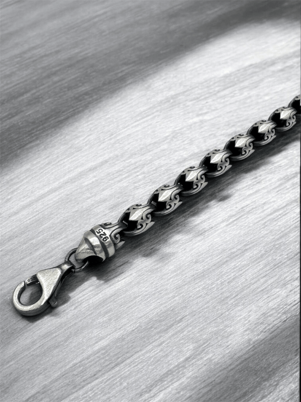 DAWN RENEGADE Perlenarmband 925 Sterlingsilber Herrenschmuck – Ansicht 3