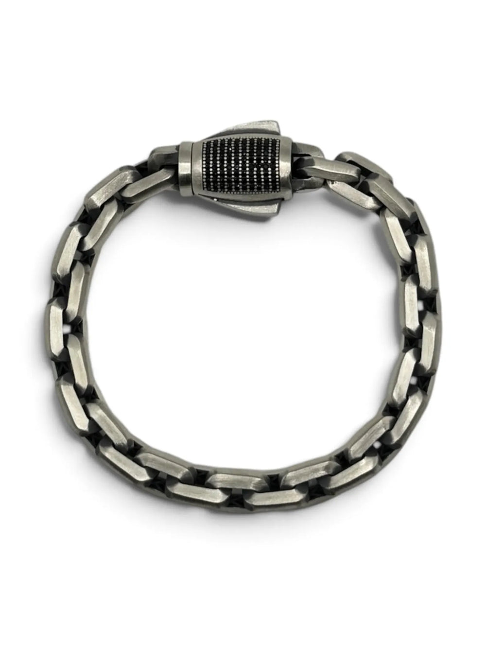 DAWN GUNSLINGER Ankerketten-Armband 925 Sterlingsilber Herrenschmuck – Ansicht 5