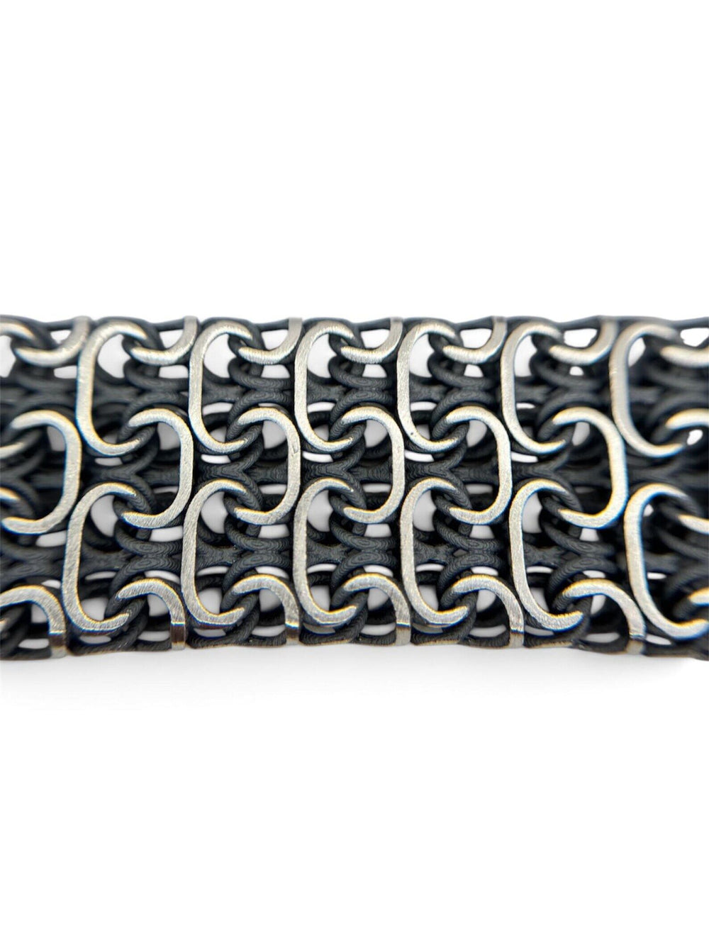 DAWN MARAUDER Mesh-Armband 925 Sterlingsilber Herrenschmuck – Ansicht 3