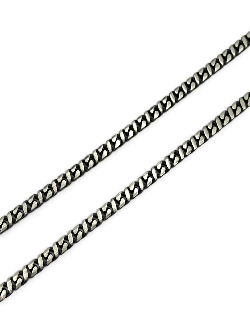 DAWN MUSTANG Cuban-Kette 925 Sterlingsilber Herrenschmuck – Ansicht 5