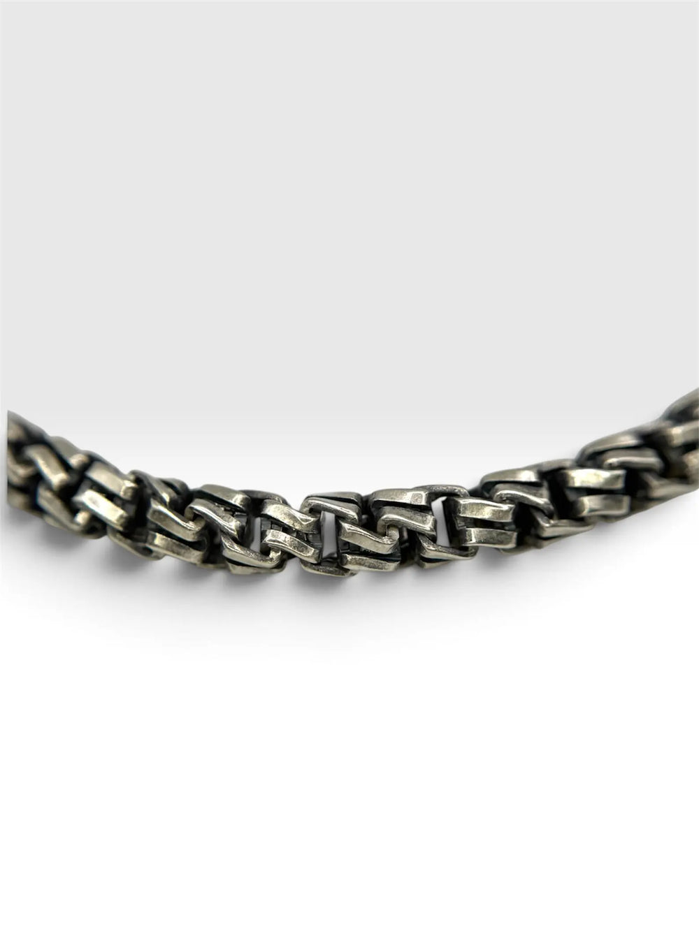 DAWN SIDEWINDER Franco-Armband 925 Sterlingsilber Herrenschmuck – Ansicht 3