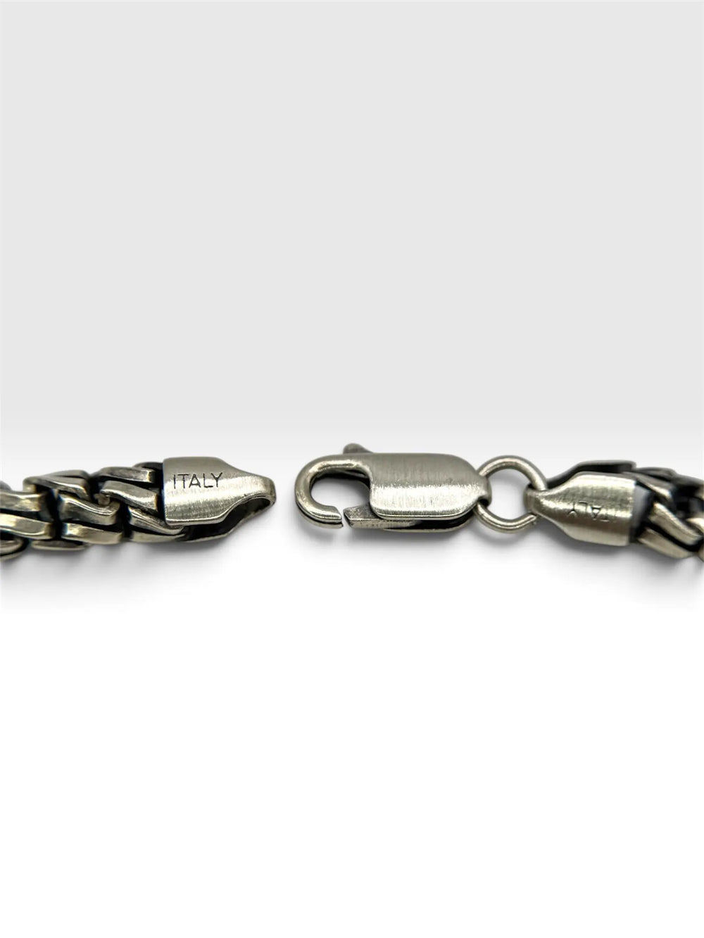 DAWN SIDEWINDER Franco-Armband 925 Sterlingsilber Herrenschmuck – Ansicht 2