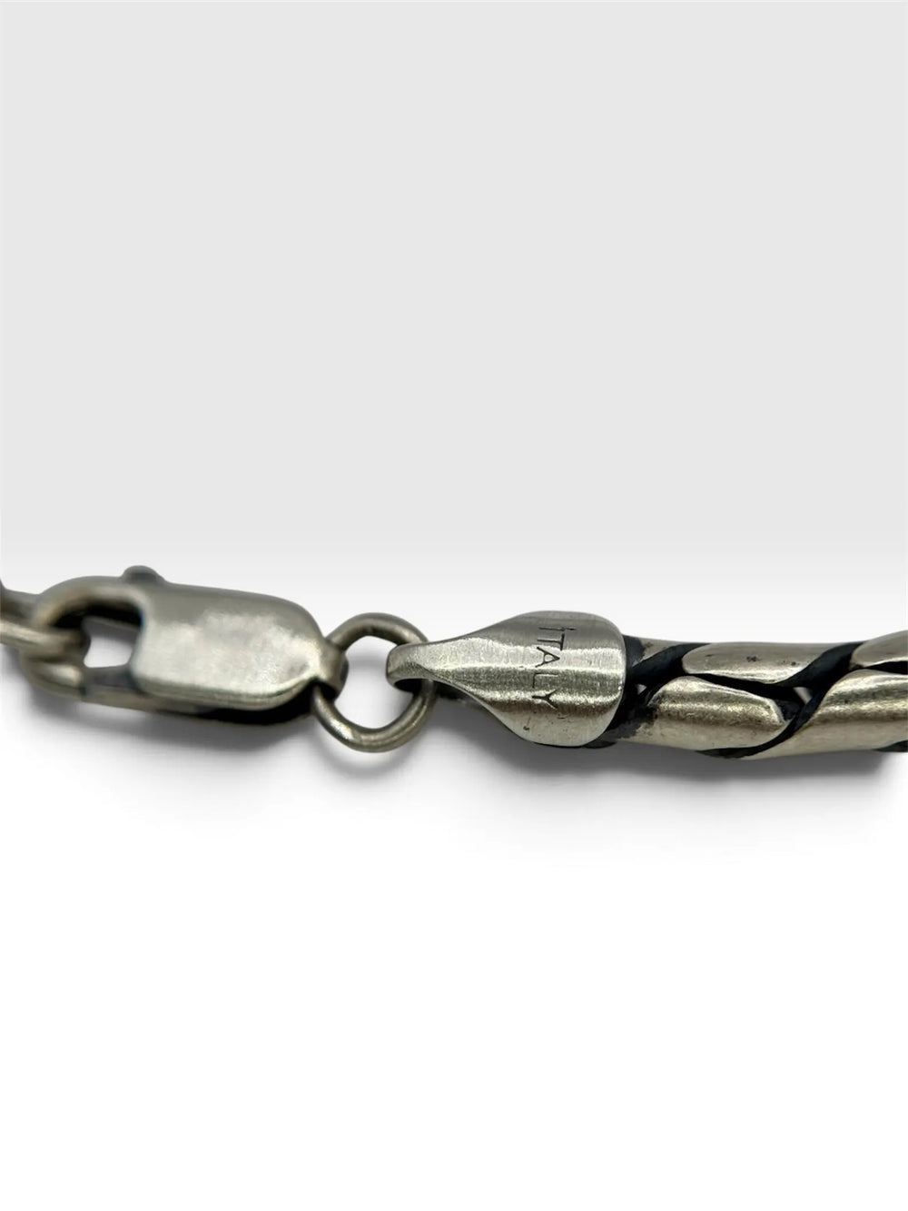 DAWN LASSO Seilkettenarmband 925 Sterlingsilber Herrenschmuck – Ansicht 2