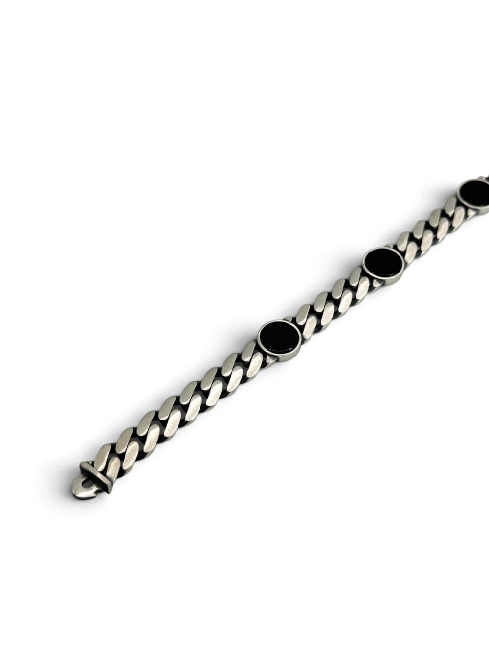 DAWN OBSIDIAN Armband mit Onyx-Steinen 925 Sterlingsilber – Ansicht 6