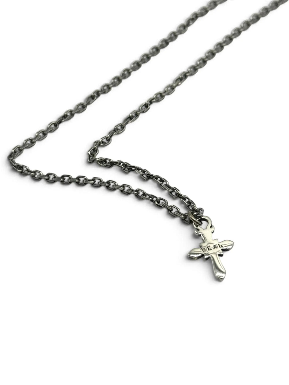 DAWN DEAL Kreuzkette 925 Sterlingsilber für Damen und Herren – Ansicht 8