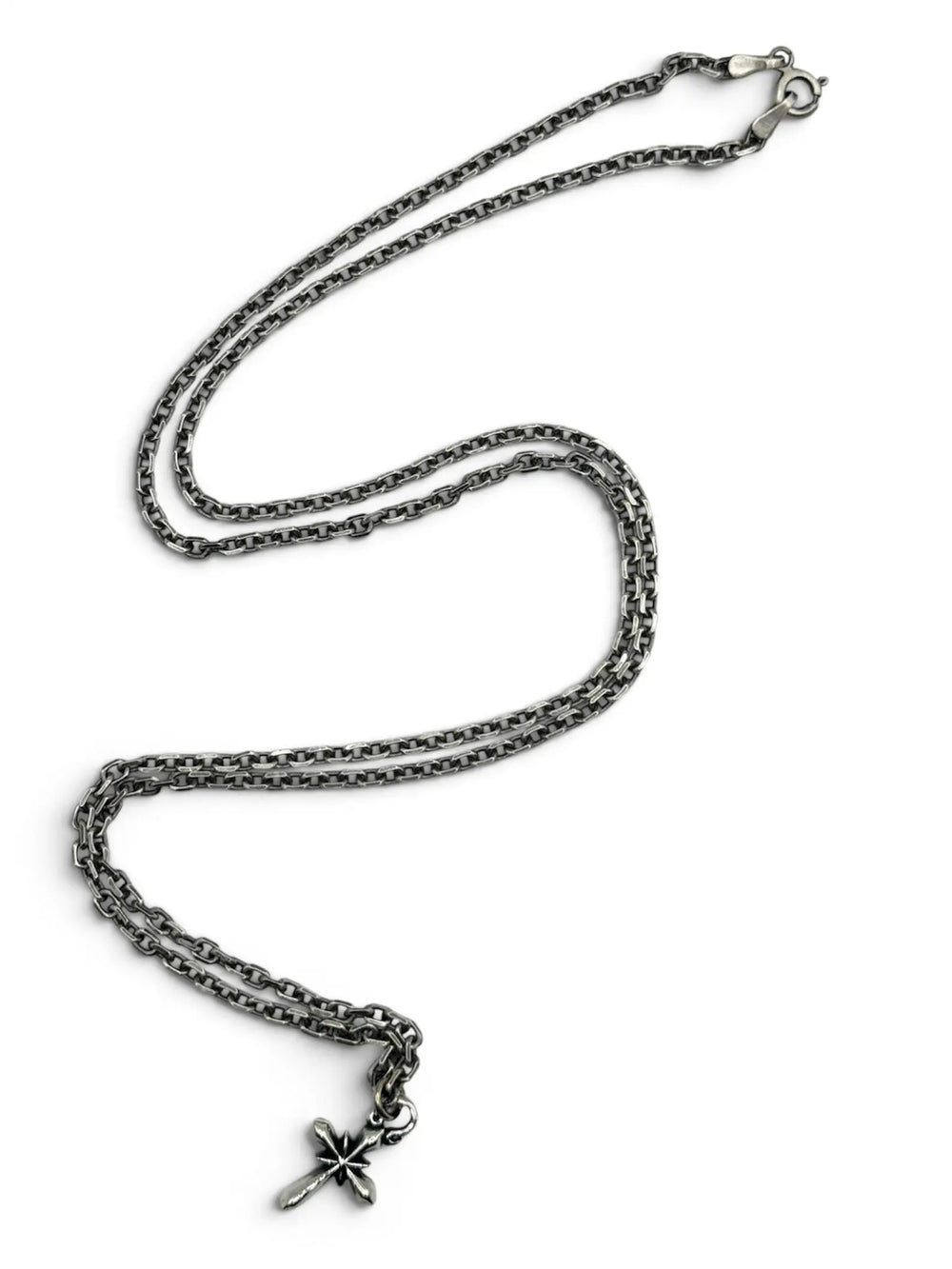 DAWN DEAL Kreuzkette 925 Sterlingsilber für Damen und Herren – Ansicht 7
