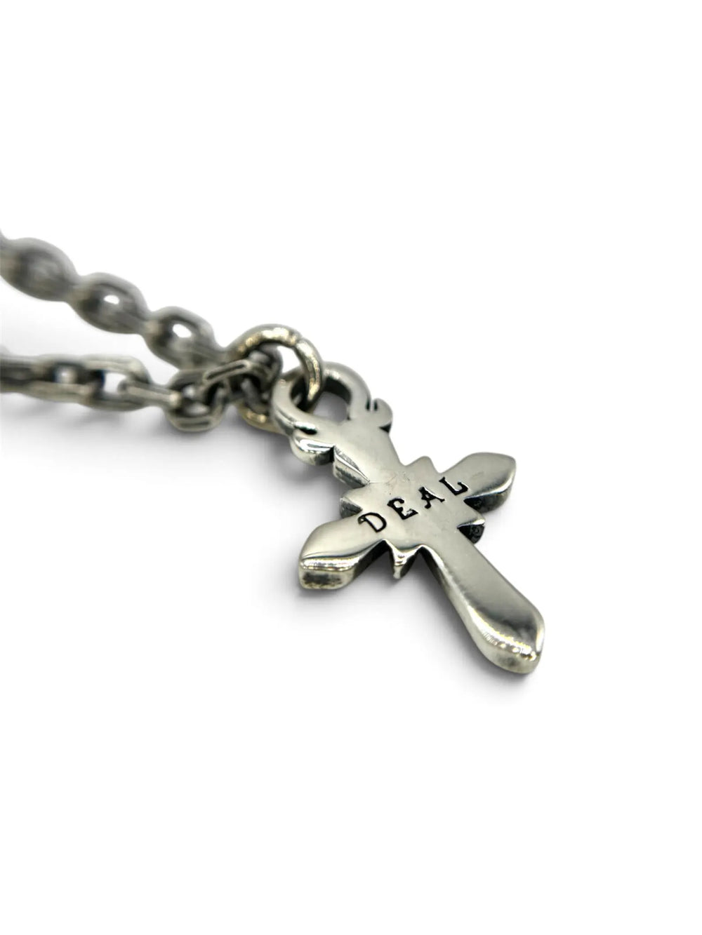 DAWN DEAL Kreuzkette 925 Sterlingsilber für Damen und Herren – Ansicht 5