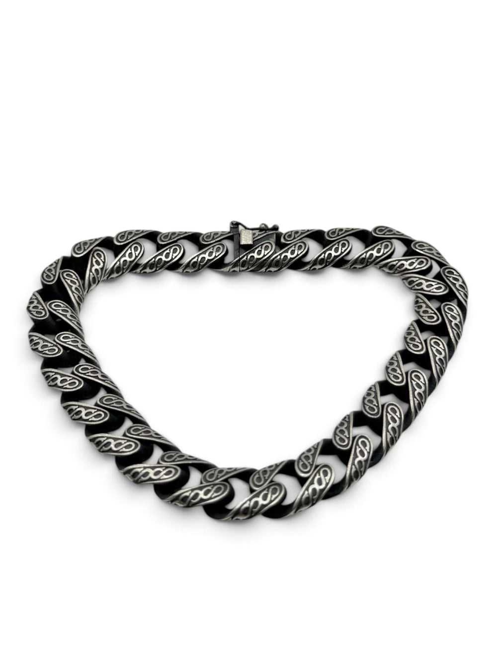DAWN REAPER Panzerketten-Armband 925 Sterlingsilber Herrenschmuck – Ansicht 1