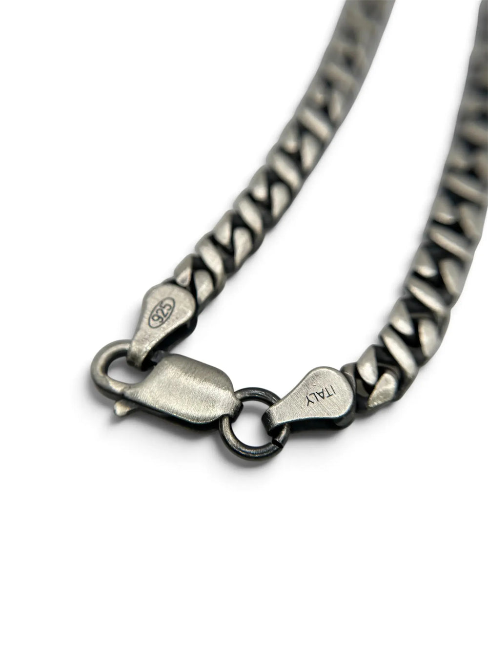 DAWN MUSTANG Cuban-Kette 925 Sterlingsilber Herrenschmuck – Ansicht 2