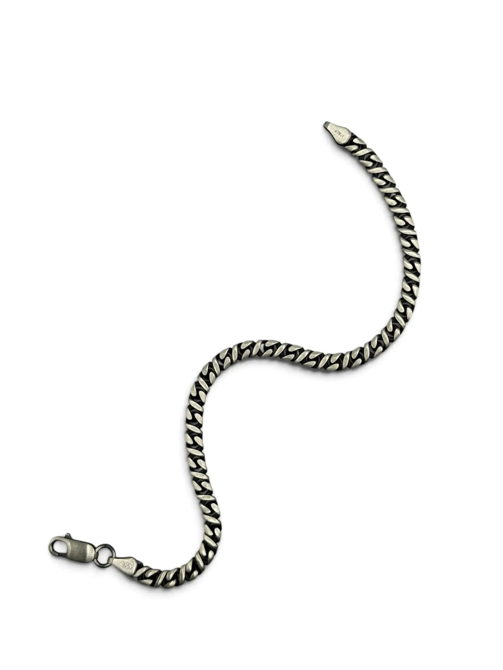 DAWN MUSTANG Cuban-Armband 925 Sterlingsilber Herrenschmuck – Ansicht 4