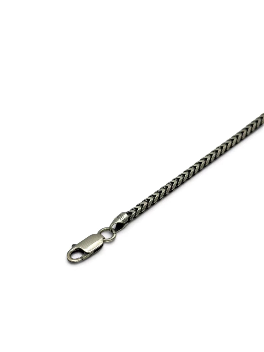 DAWN RATTLER Franco-Armband 925 Sterlingsilber Herrenschmuck – Ansicht 2