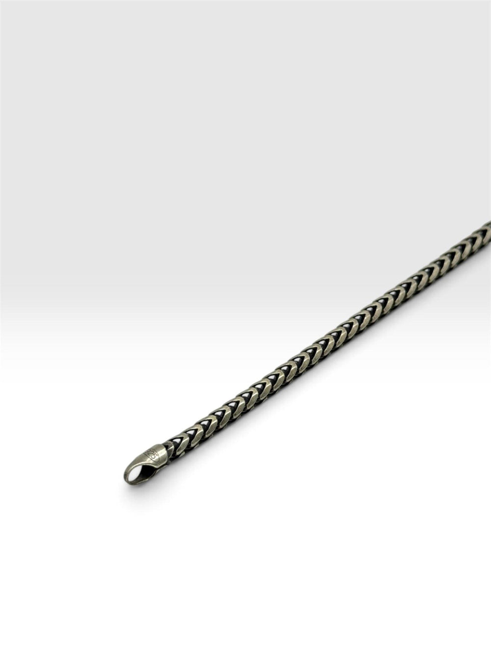 DAWN RATTLER Franco-Armband 925 Sterlingsilber Herrenschmuck – Ansicht 3