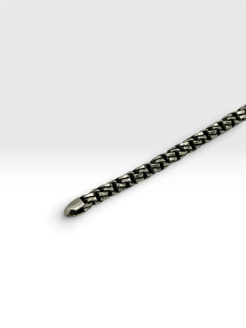 DAWN SIDEWINDER Franco-Armband 925 Sterlingsilber Herrenschmuck – Ansicht 4