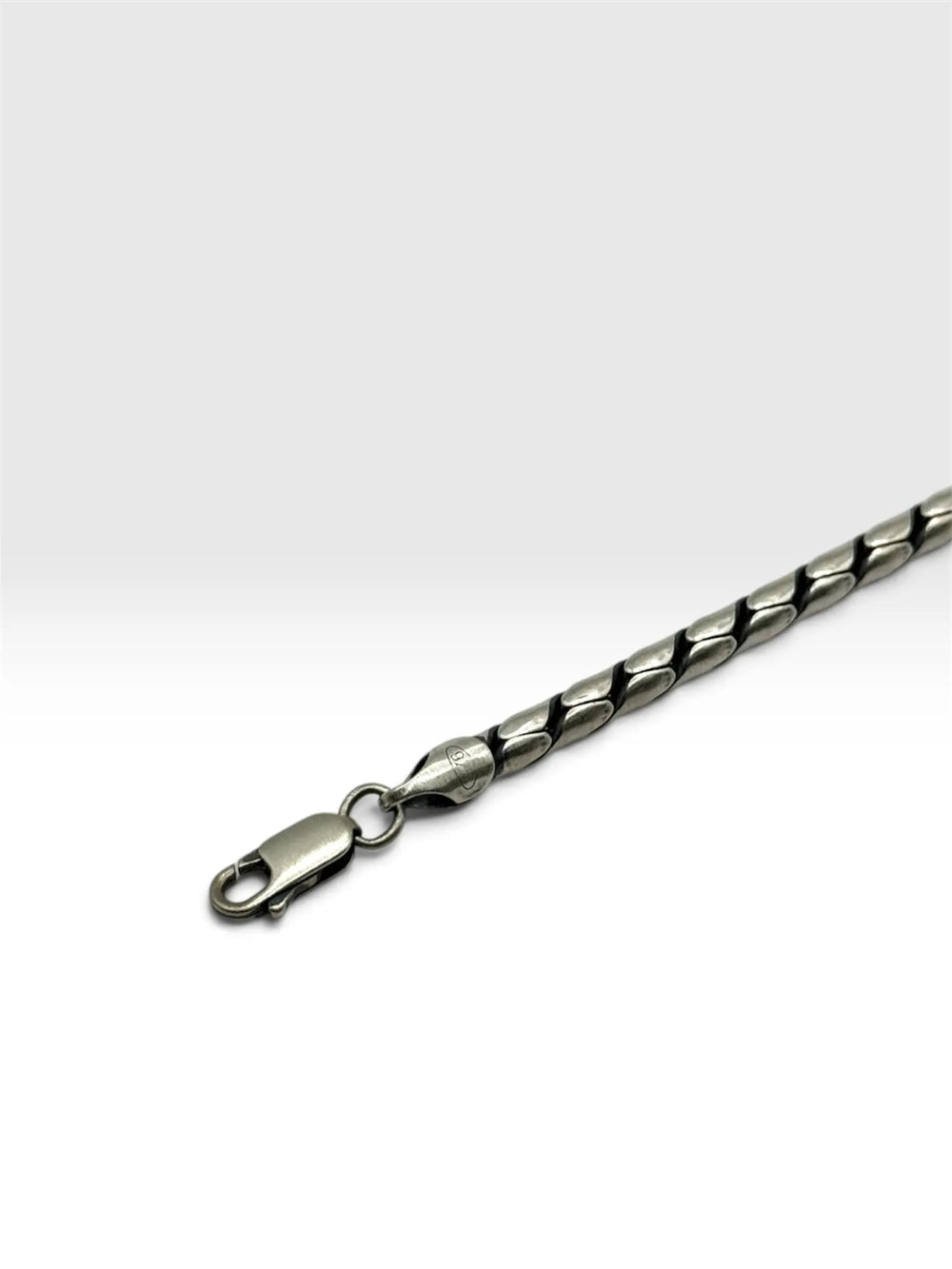 DAWN LASSO Seilkettenarmband 925 Sterlingsilber Herrenschmuck – Ansicht 6