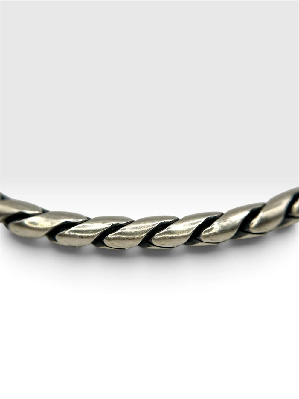 DAWN LASSO Seilkettenarmband 925 Sterlingsilber Herrenschmuck – Ansicht 3