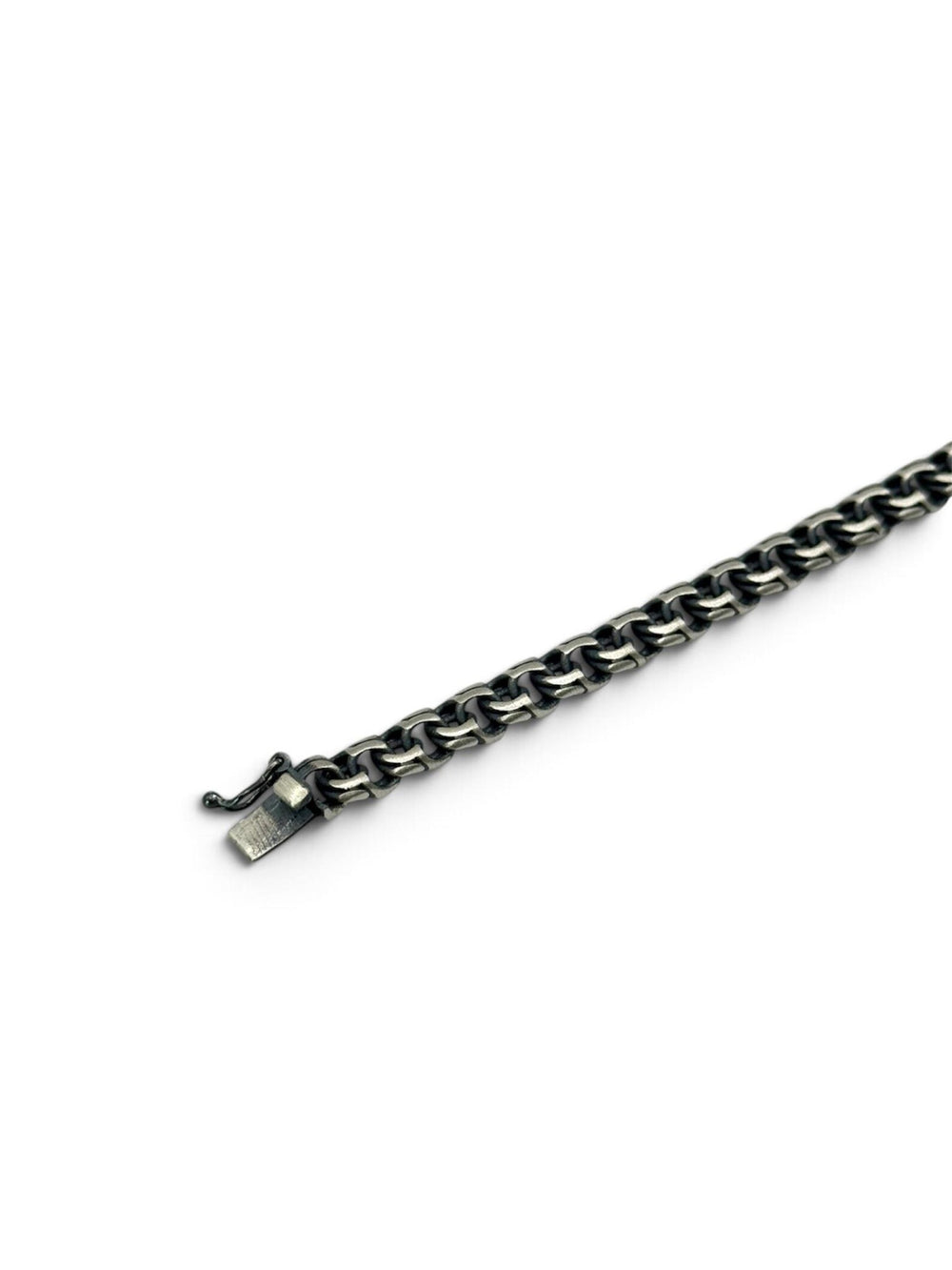 DAWN WILDFIRE Panzerketten-Armband 925 Sterlingsilber Herrenschmuck – Ansicht 2