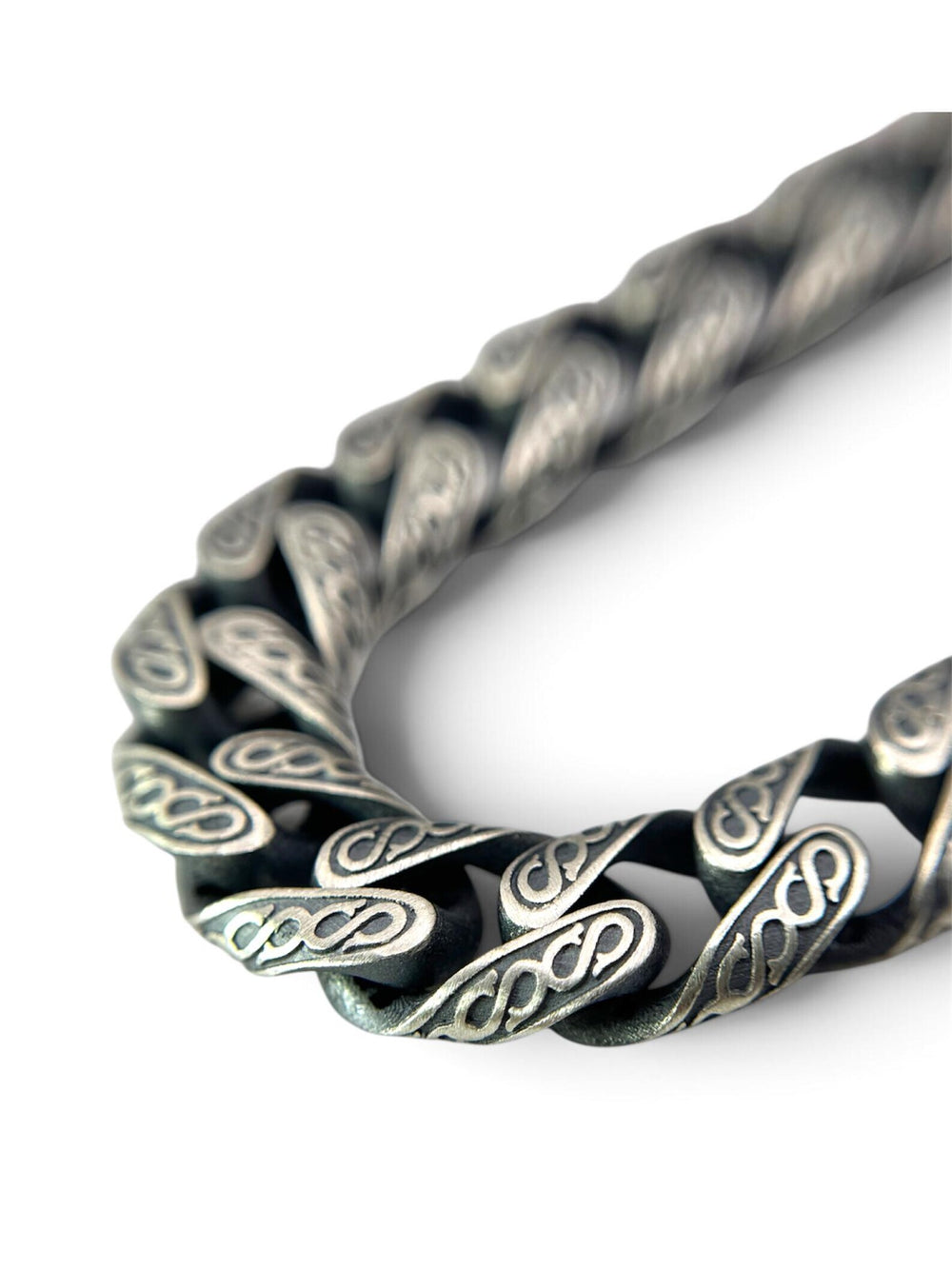 DAWN REAPER Panzerkette 925 Sterlingsilber Herrenschmuck – Ansicht 7