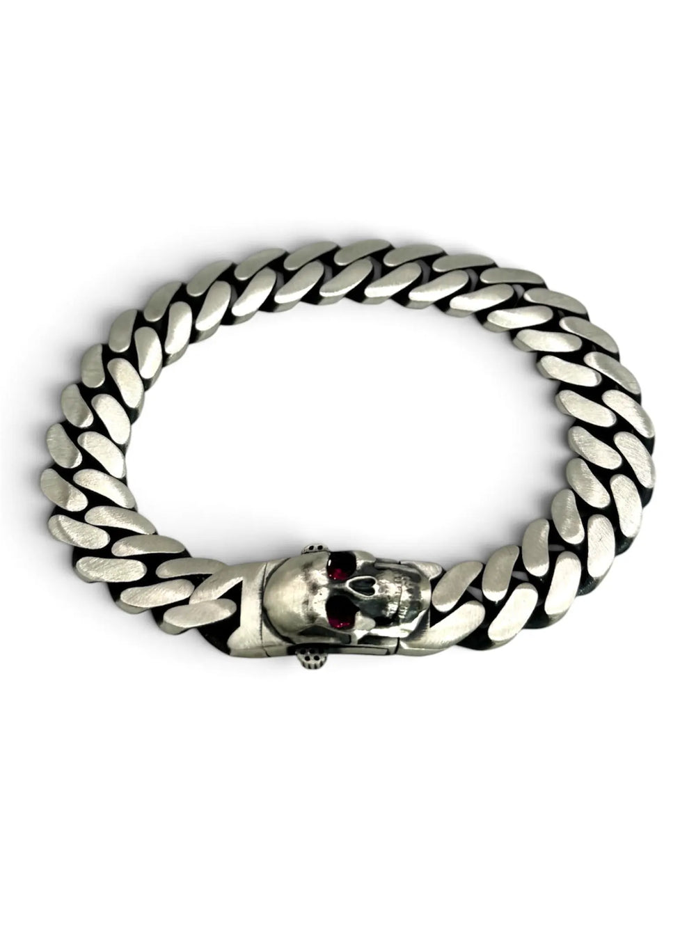 DAWN DEADEYE Armband mit Totenkopf-Verschluss 925 Sterlingsilber – Ansicht 12