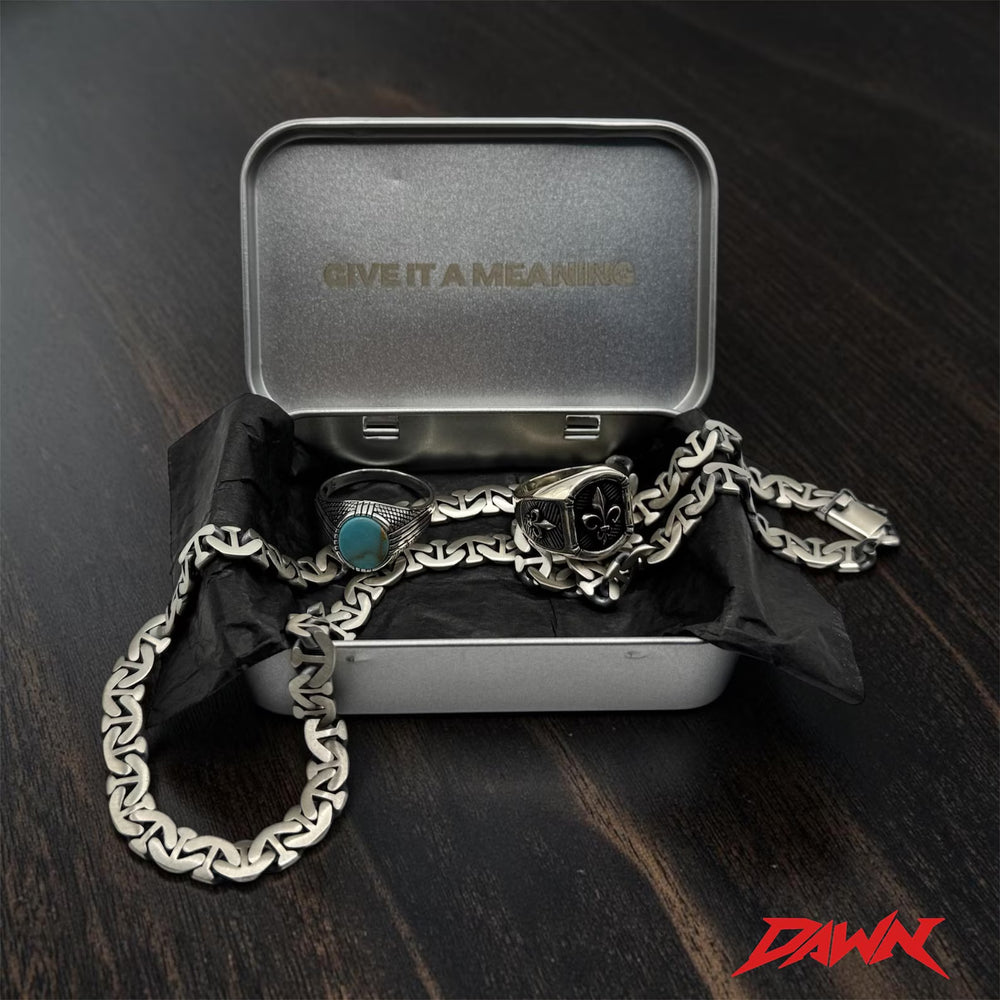DAWN RENEGADE Perlenarmband 925 Sterlingsilber Herrenschmuck – Ansicht 7